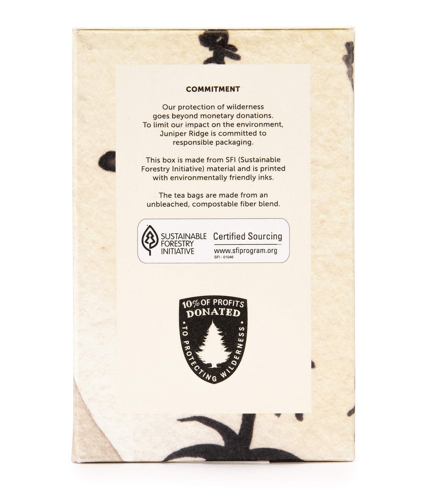 Juniper Ridge Herbal Tea - White Sage & Wild Mint - 20 Unbleached Teabags - Caffeine Free & Gluten Free - 20 Count