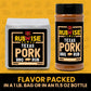 Five Star Seasonings RubWise Texas Style BBQ Pork Rub, 16 Ounce, No MSG, Ideal for smoky aroma and Grilling Meat
