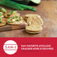 San-J - Tamari Brown Sesame Crackers - Specially Baked - 3.7 Oz. Boxes - 12 Pack