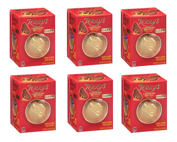Terrys Dark Chocolate Orange, Naturally Flavored, Pack of 6 - 5.53oz Boxes