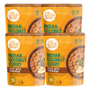 The Good Bean Heat And Eat Pouch - Indian Coconut Curry - (4 Pack) 10 Oz Pouch - Simmered Chickpeas With Coconut Milk - Pre-Cooked Beans With Good Source Of Plant Protein And Fiber