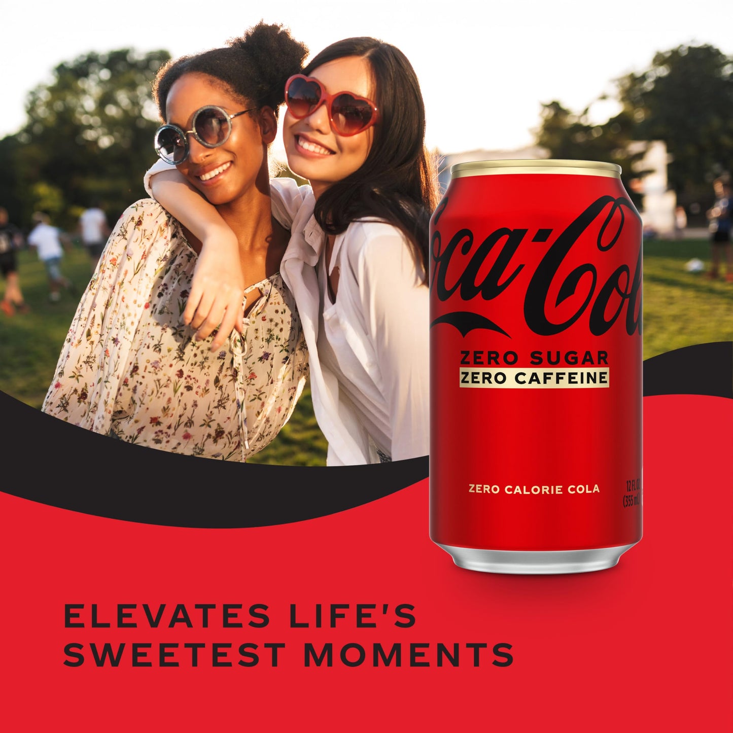Coca-Cola Zero Caffeine-Free Soda  12 Fl Oz (pack of 12)