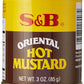 S&B Oriental Hot Mustard Powder, 3-Ounce