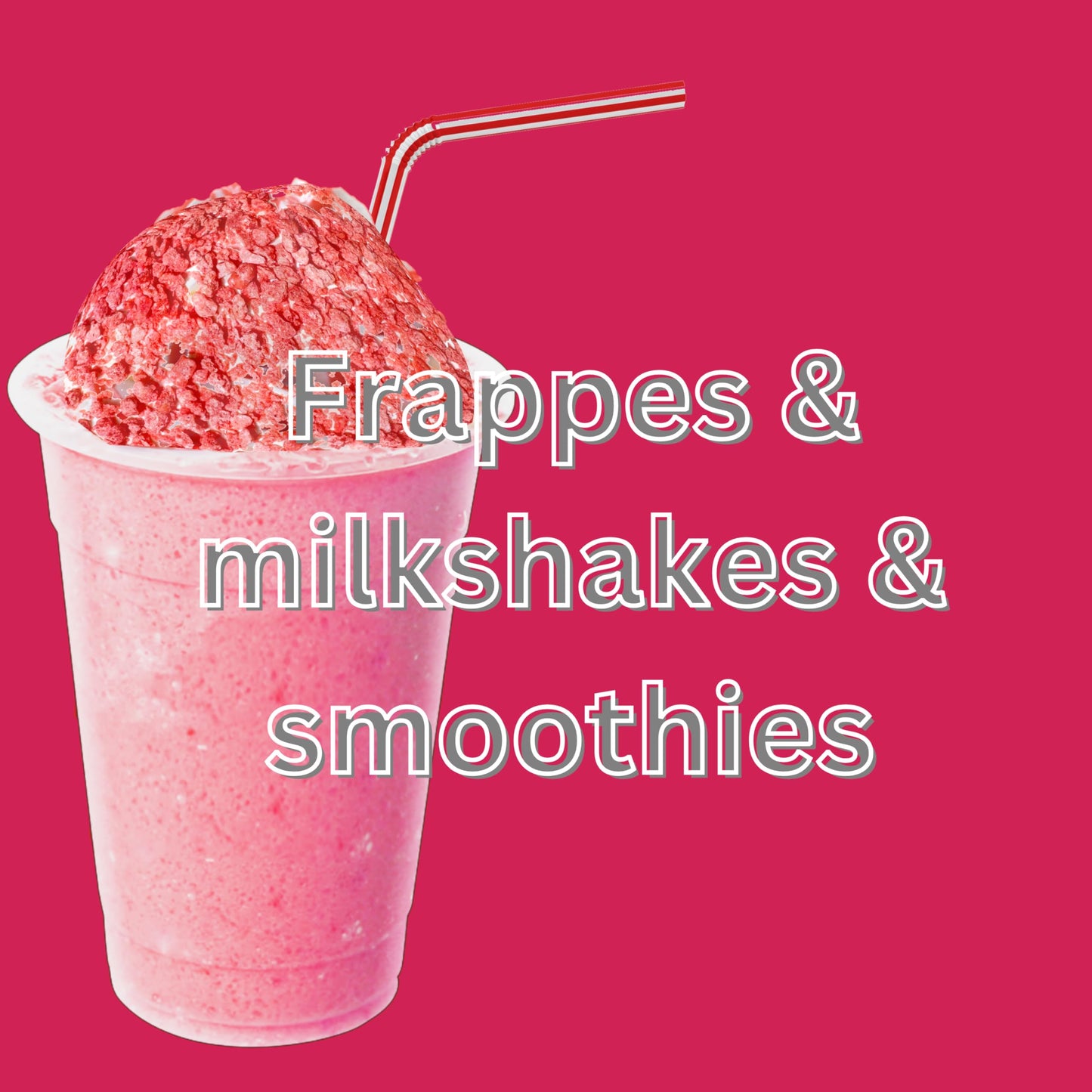 Strawberry Crunchies Crunch Toppings Ice Cream, Froyo, Cupcakes, Frappe And Dessert Toppings 7 Ounce