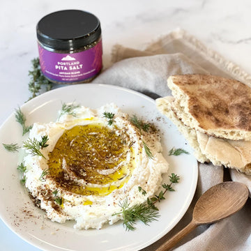 Portland Salt Co. Zaatar Spice Blend W/Sea Salt - Signature All-Purpose, Middle Eastern Seasoning & Rub - Non-Gmo, 4 Oz (Pack Of