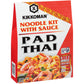 Kikkoman Pad Thai Noodle Kit, Gluten Free, 4.8 Ounces (Pack Of 6)