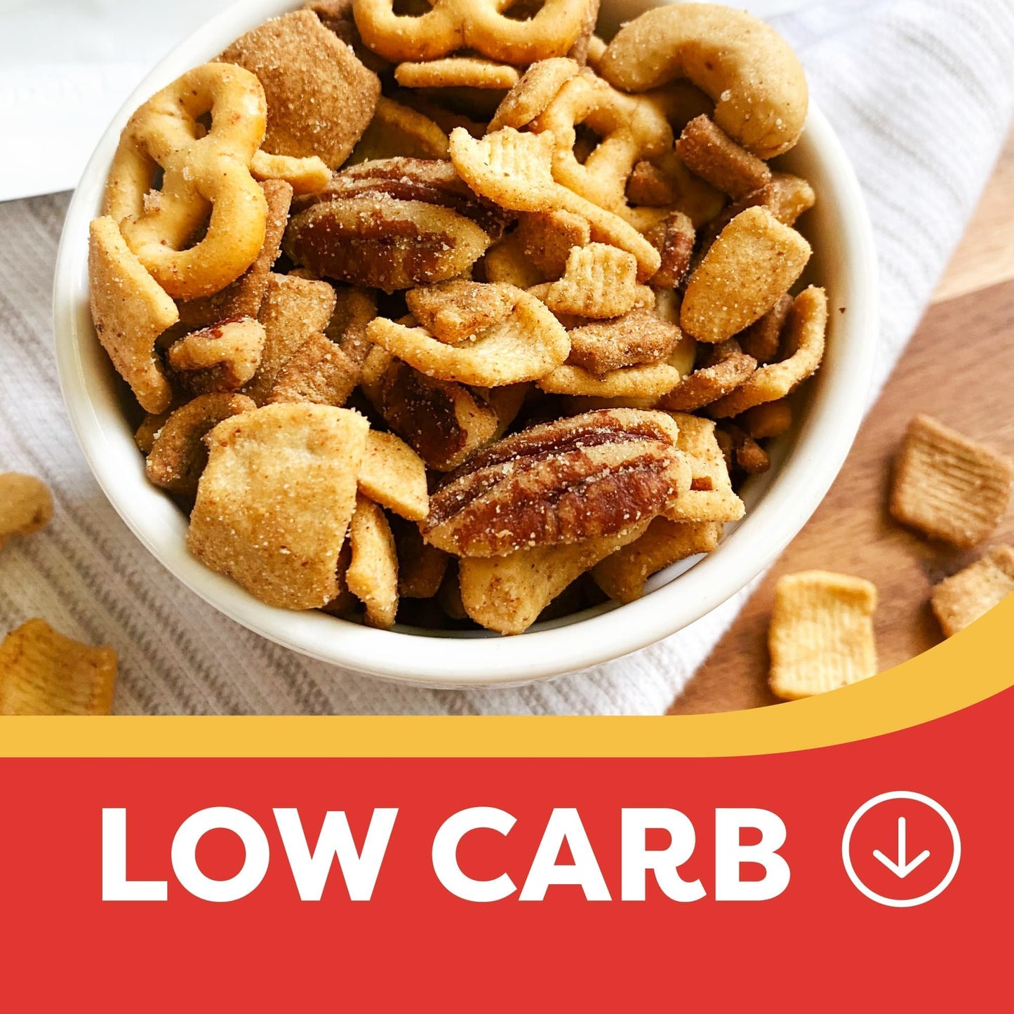 Catalina Crunch Mix Traditional Protein Snack Mix | Low Carb, Protein, Keto Snacks, Pack Of 3