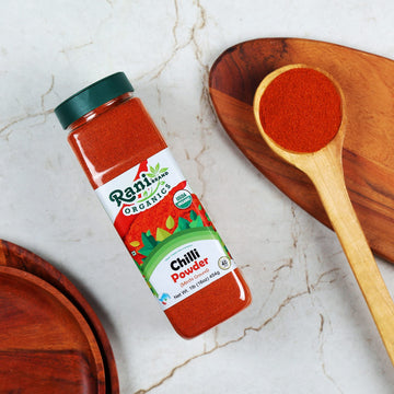 Rani Organic Chilli Powder (Mirchi Ground) 16Oz (1Lb) 454G Pet Jar ~ All Natural | Vegan | Gluten Friendly | Non-Gmo | Indian Or
