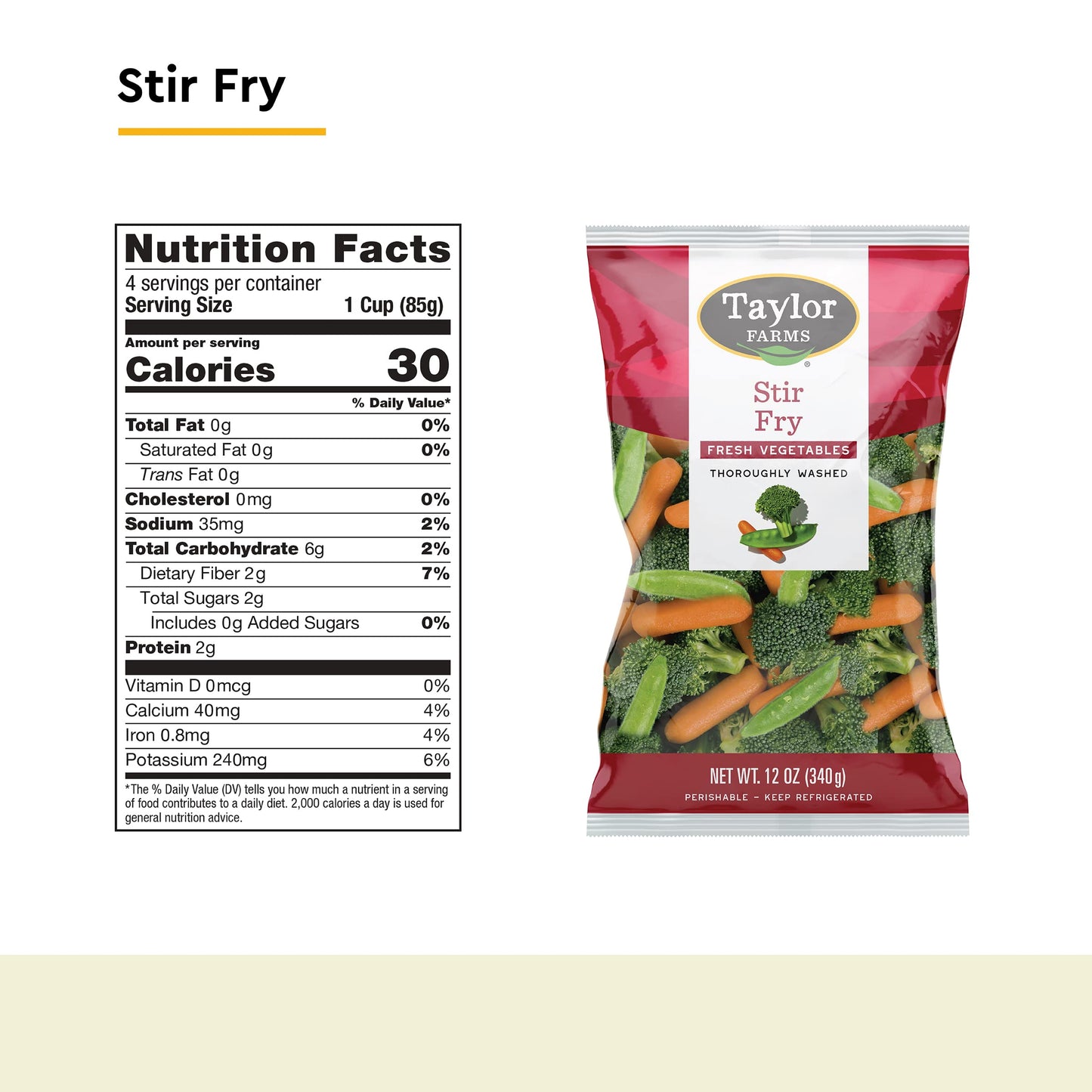 Taylor Farms Stir Fry 12oz