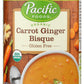 Pacific Foods, Organic Carrot Ginger Bisque, 16.3 Ounce