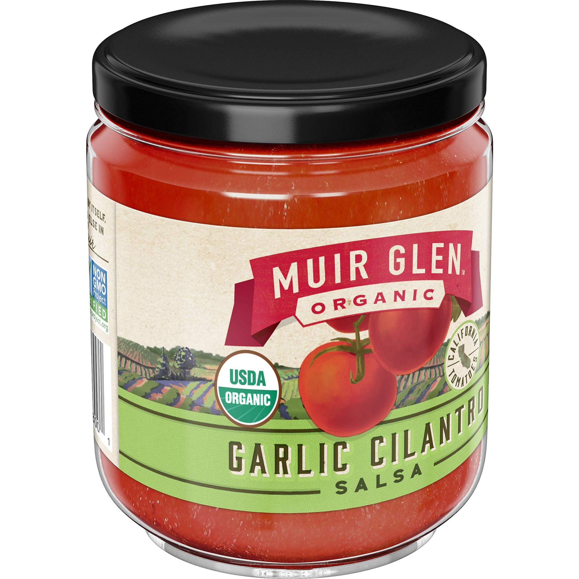 Muir Glen Organic Salsa Garlic Cilantro 16 Oz