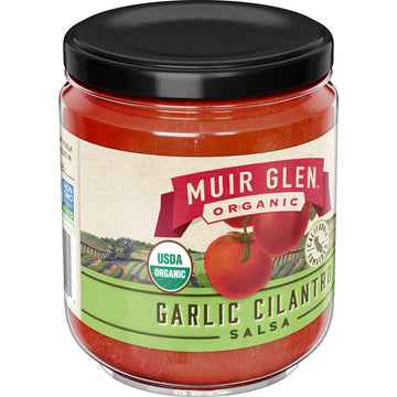 Muir Glen Organic Salsa Garlic Cilantro 16 Oz
