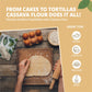 Heaven & Earth Cassava Flour, 2Lb Bag | Gluten Free And Grain Free Flour For Baking | Non Gmo Verified | Paleo Flour | Vegan | W