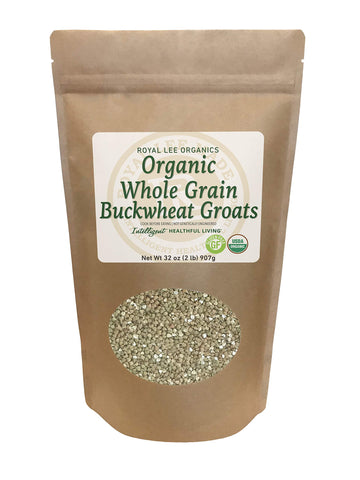 Royal Lee Organics Organic Gluten Free Buckwheat Groats (2 Lbs)