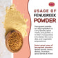 Spicy World Fenugreek Seed Powder 5 Pound Bulk Bag - Ground Methi Seeds, Natural Indian Spice
