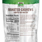 NOW Foods, Cashews, Roasted and Salted, Rich Buttery Flavor, Source of Protein and Healthy Fatty Acids, Certified Non-GMO, 10-Ou