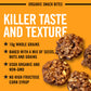 Daves Killer Bread PB & Chocolate Organic Snack Bites, Organic Snacks, 7.2 oz