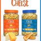 Just the Cheese Minis - Grilled Cheese Crisps  10 oz Jar  Delicious Low-Carb Lifestyle Protein Chips  High-Protein  Gluten-Free Crisps  Keto-Friendly  Zero Sugar  Perfect Snack for mature-themeds