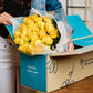 Benchmark Bouquets - 24 Stem Premium Yellow Roses (Glass Vase Included) - Fresh Flowers For Delivery - Gift For Graduation, Birt
