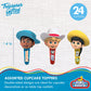 Treasures Gifted Dino Ranch Birthday Decorations - Cake Topper Set with Cupcake Toppers & Wrappers - Dino Ranch Themed