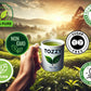 Tozzy Usda Organic Spearmint Tea - 100 Count (Pyramid Tea Bags) | Pure Plant-Based Ingredients | Eco-Conscious Packaging