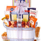 Broadway Basketeers Gourmet Gift Basket - Kosher Sympathy Food Gift for Bereavement, Loss, Funeral, or Shiva