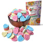NY Spice Shop Conversation Hearts Candy - 1 Pound Conversation Hearts Shaped Candy Bulk - Sweet Tarts for Goodie Bags - Candy Va