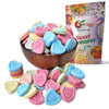 NY Spice Shop Conversation Hearts Candy - 1 Pound Conversation Hearts Shaped Candy Bulk - Sweet Tarts for Goodie Bags - Candy Va