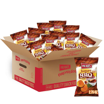 Herr'S Honey Bbq Potato Chips, 2.75 Ounce (Pack Of 24 Bags)