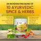 Vegs Turmeric Latte Golden Milk - Ayurvedic Super Spice Mix Golden Milk with Turmeric, Ginger, Rose Petals, Cinnamon, Ashwagandh