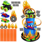 19Pcs Truck Cake Decorations Truck Cake Toppers Race Car Cake Toppers For Truck Themed Racing Car Party Decorations Supplies