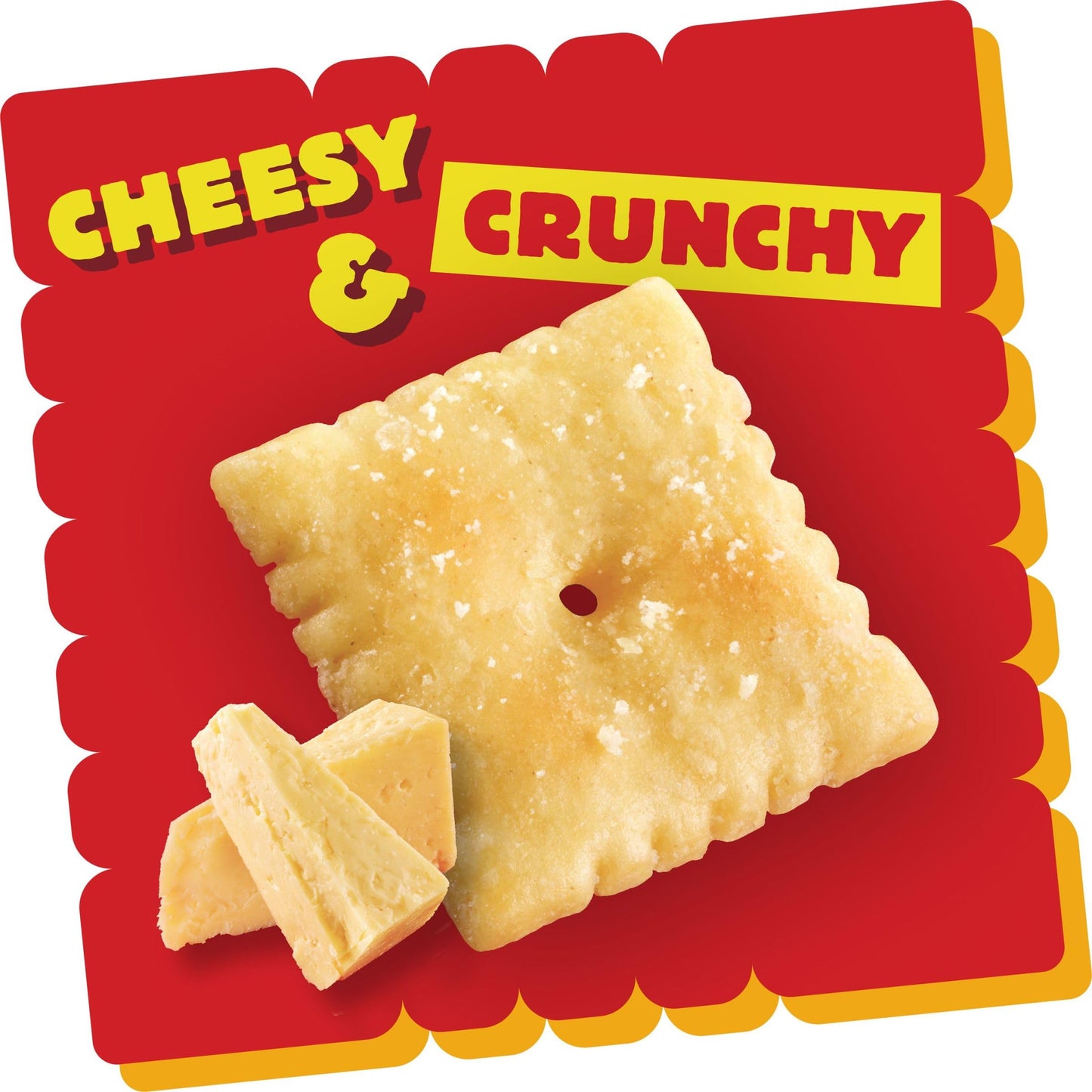 Cheez-It Cheese Crackers, Baked Snack Crackers, Office and Kids Snacks, White Cheddar, 7oz Box (1 Box)