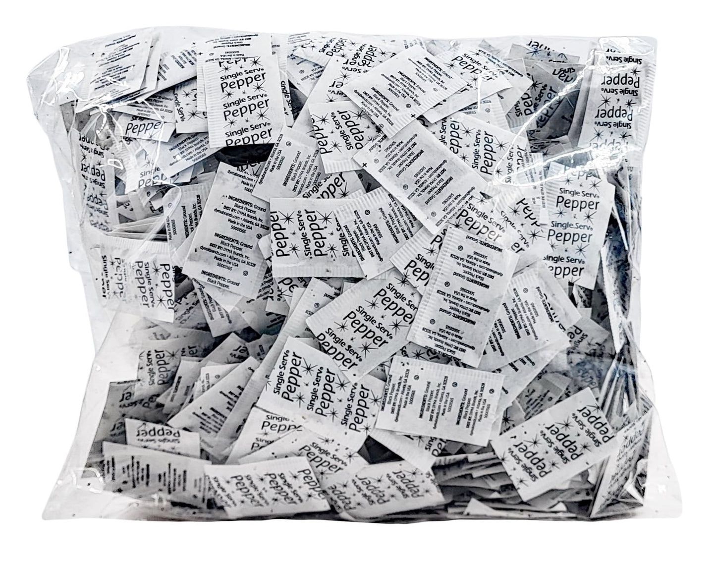 Chefs Quality Gourmet Ground Black Pepper, 0.1g each, 1,000 Packets