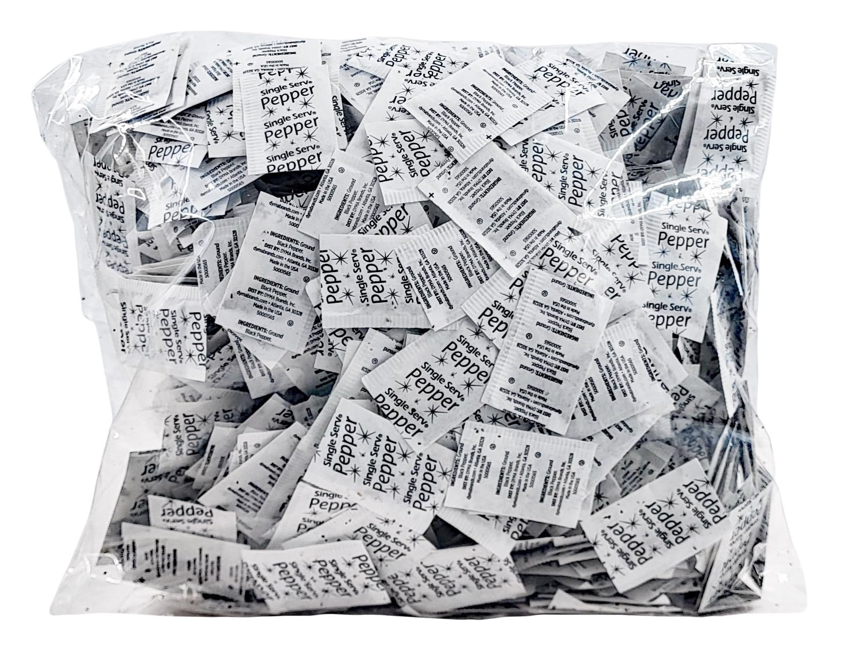 Chefs Quality Gourmet Ground Black Pepper, 0.1g each, 1,000 Packets