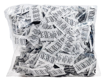 Chefs Quality Gourmet Ground Black Pepper, 0.1g each, 1,000 Packets