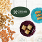Cedar Pastries 19Pc Pistachio, Cashew, & Walnut Baklava Assortment - Kosher & Halal Certified - Small Box