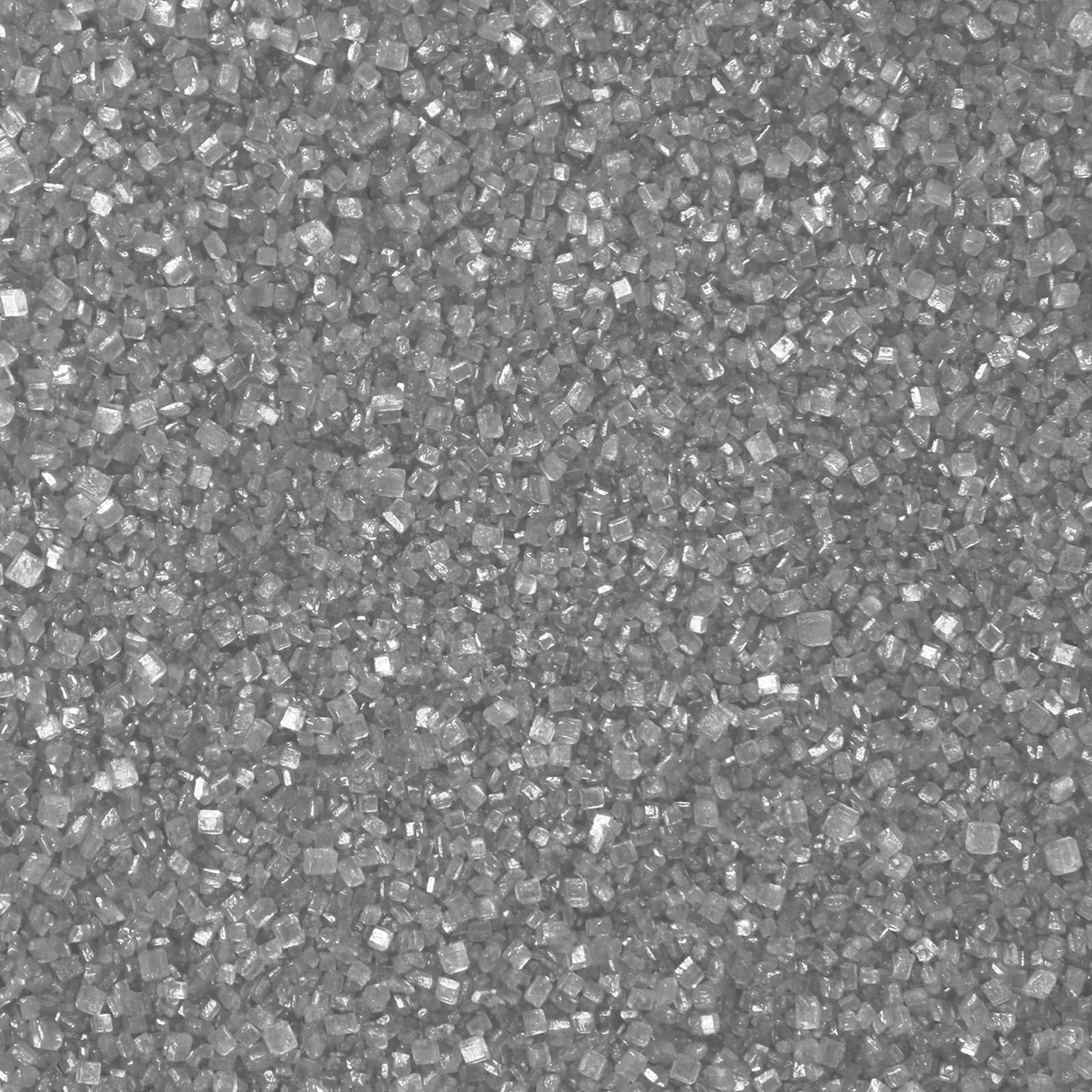 Silver Sprinkles, Silver Sanding Sugar Crystals, 4.6 oz Edible Sparkling Sugar for Baking Topping, Cupcakes, Cookies, Ice Cream