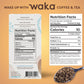 Waka Coffee Premium Instant Coffee Sachets - 100% Arabica, Medium Roast - 8 Count