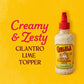 Cholula Cremosa Sauce, Cilantro Lime, Mild Heat, Creamy Squeezable Topping For Tacos, Enchiladas, Soup, Tostadas, Eggs And More,