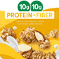 Kashi GO Protein Cereal, 10g Protein, 10g Fiber, Honey Almond Flax Crunch, 17.7oz Box (1 Box).