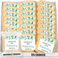 Thank you for Celebrating With Us | Party Favor Cookies For Guests Wedding Baptism Baby Bridal Shower Engagement Individually Wr