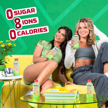 SueroX Sugar-Free Sports Drink, Electrolyte Hydration with 8 Ions, Berry Blend, 12 Pack, 21.3 Fl Oz