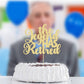 Gyufise 1Pc The Legend Has Retired Cake Topper Glitter We Will Miss You Cake Pick Tension Pension Cake Decorations For Happy Ret