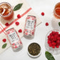Just Ice Tea, Raspberry Flavored Black Iced Tea, 12-Pack (12Oz Cans), Usda Certified Organic, Low Calorie, No Artificial Sweeten