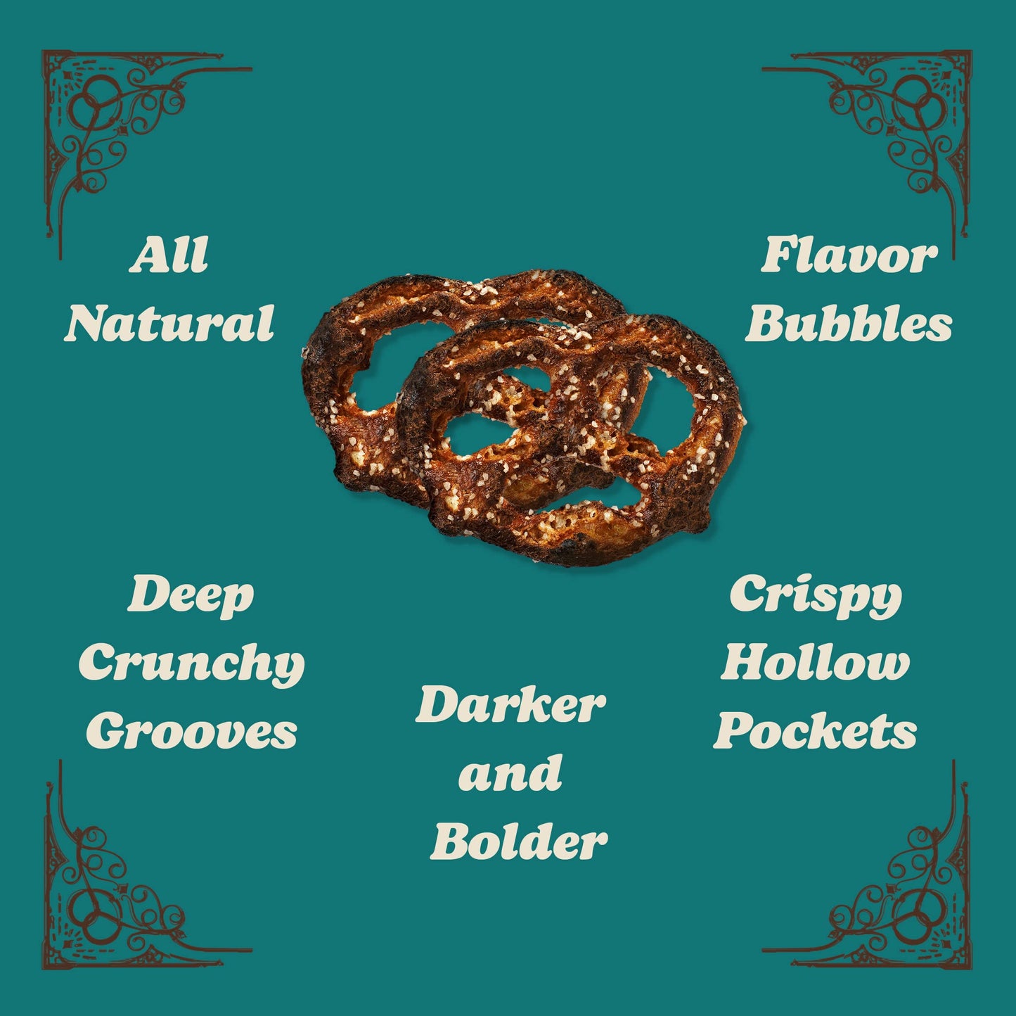 Unique Snacks Extra Dark Splits Pretzels, Original Split-Open Pretzels, Delicious Homestyle Baked Snack Bag, Vegan, OU Kosher, a