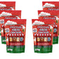Happy Snacks Animal Crackers, Chocolate, 8 Ounce Resealable Bag, Case of 6