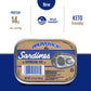 Brunswick Wild Caught Sardines In Soybean Oil, 3.75 Oz Can - 14G Protein Per Serving - Gluten Free, Keto Friendly, Kosher