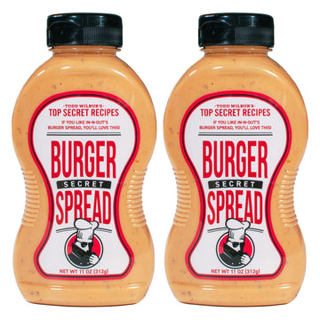 Todd Wilbur s Top Secret Burger Secret Spread (Like In-N-Out Burger Sauce) - Use on Burgers, Sandwiches, and Wraps - MSG & Glut