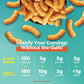 P-Nuff Peanut Butter Puffs - Healthy Vegan Snacks, Low Calorie, High Protein, 4 Oz (Pack of 3)