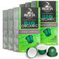 Meseta Bio Organic Nespresso Compatible Coffee Capsules - 100 Count Pack - BPA Free - For Original Line Machines